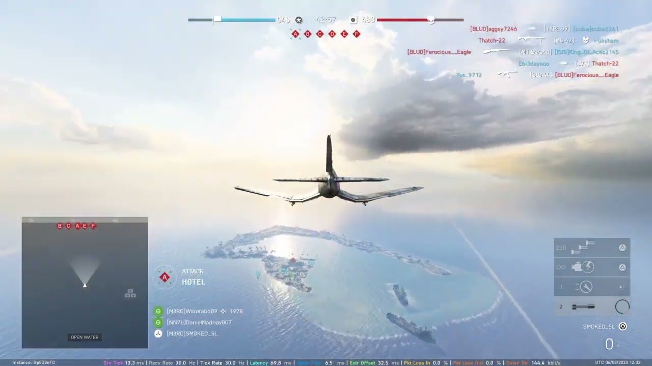 Battlefield V dogfights AUSTRALIA decouple pilot freelook