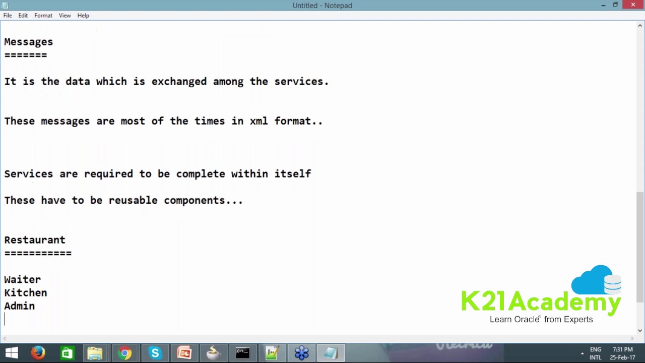 Oracle SOA Service Message SOA OSB difference Part 2