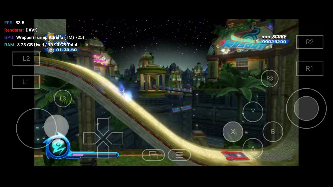 Winlator | Sonic Colors Ultimate | 8+gen1 vanilla 2.7.4