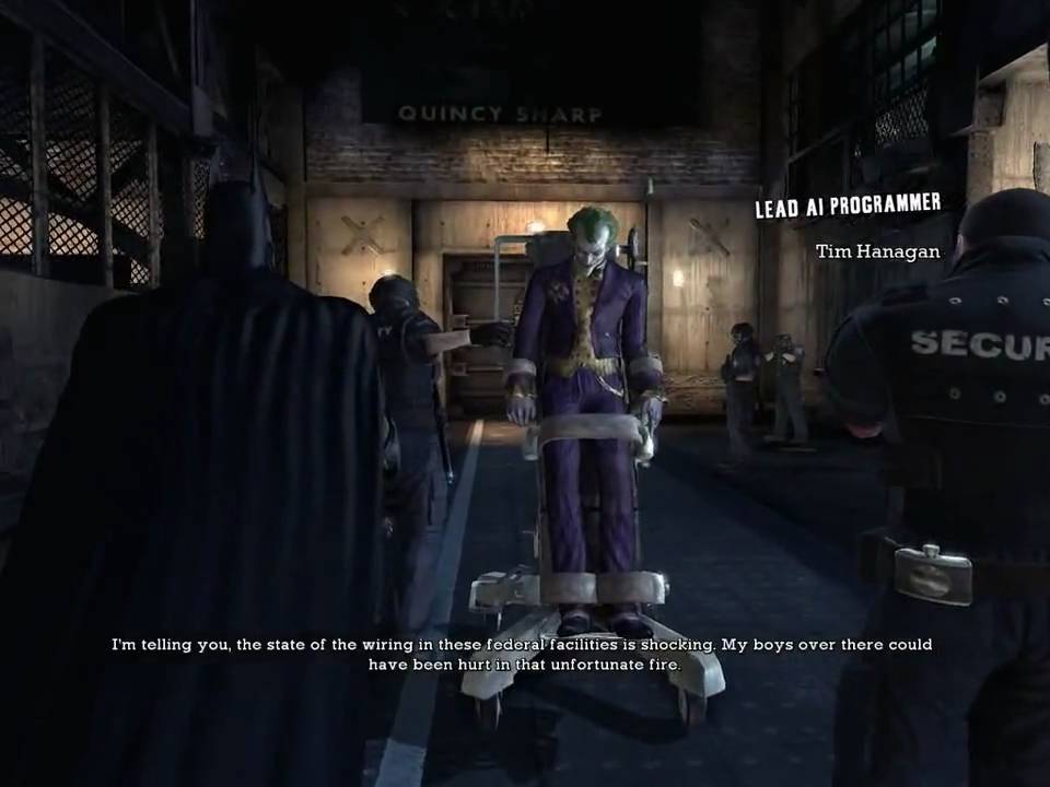 Batman Arkham Asylum Prologue
