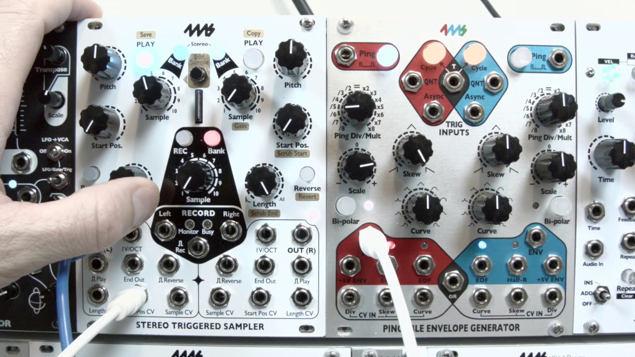 Stereo Triggered Sampler (STS) Granular Scrubbing