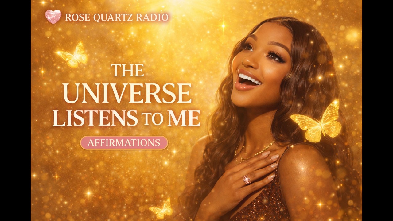 U Know:The Universe Is Listening… (Affirmations That Work)| Shift My Reality💛 Everything I Desire 💫🦋
