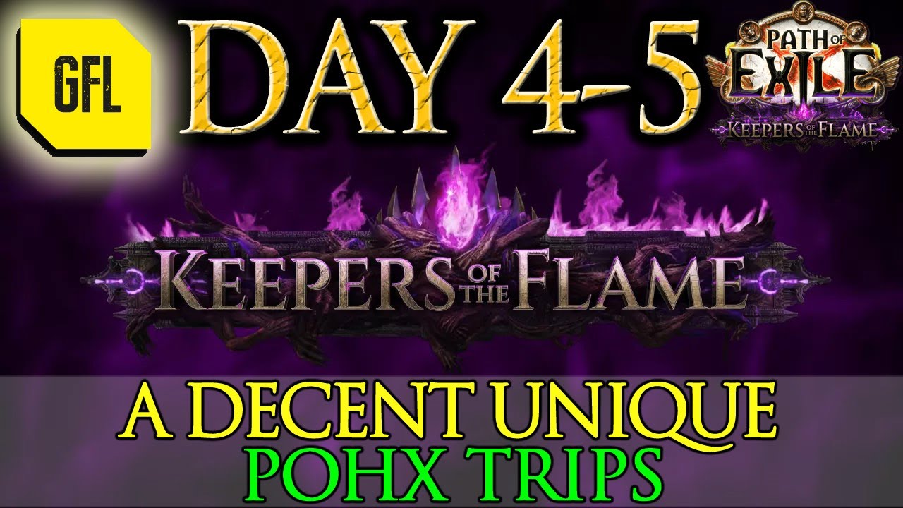 Path of Exile 3.27 Keepers League Highlights Day #04-05 ДОСТОЙНЫЙ УНИКАЛЬНИК, POHX УПАЛ И НЕ МОЖЕ...