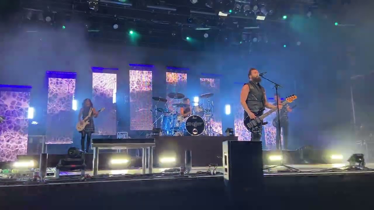 Skillet - Awake and Alive (Budapest, Barba Negra) 2023.05.08.