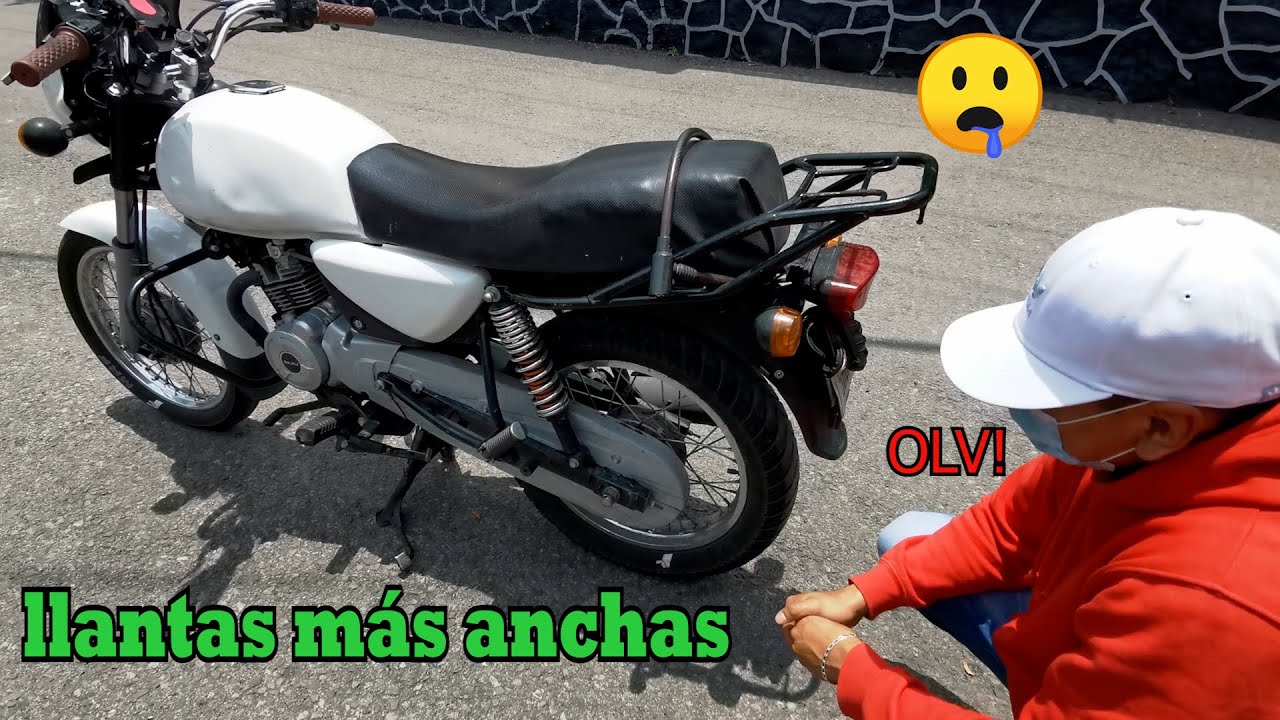 llantas más anchas | Boxer 150