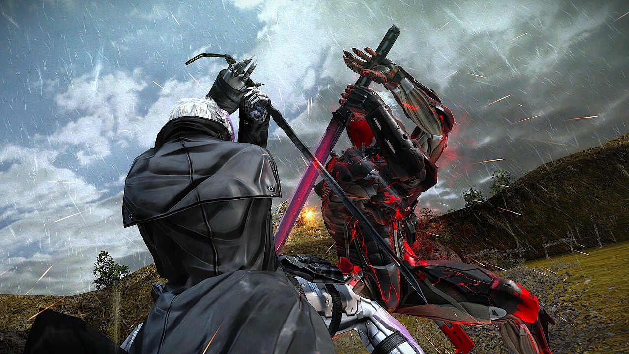 MGS4 Raiden Vs Raiden
