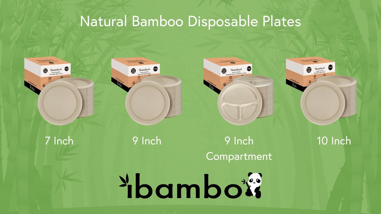 Ibambo Bamboo Paper Plates Feature Video