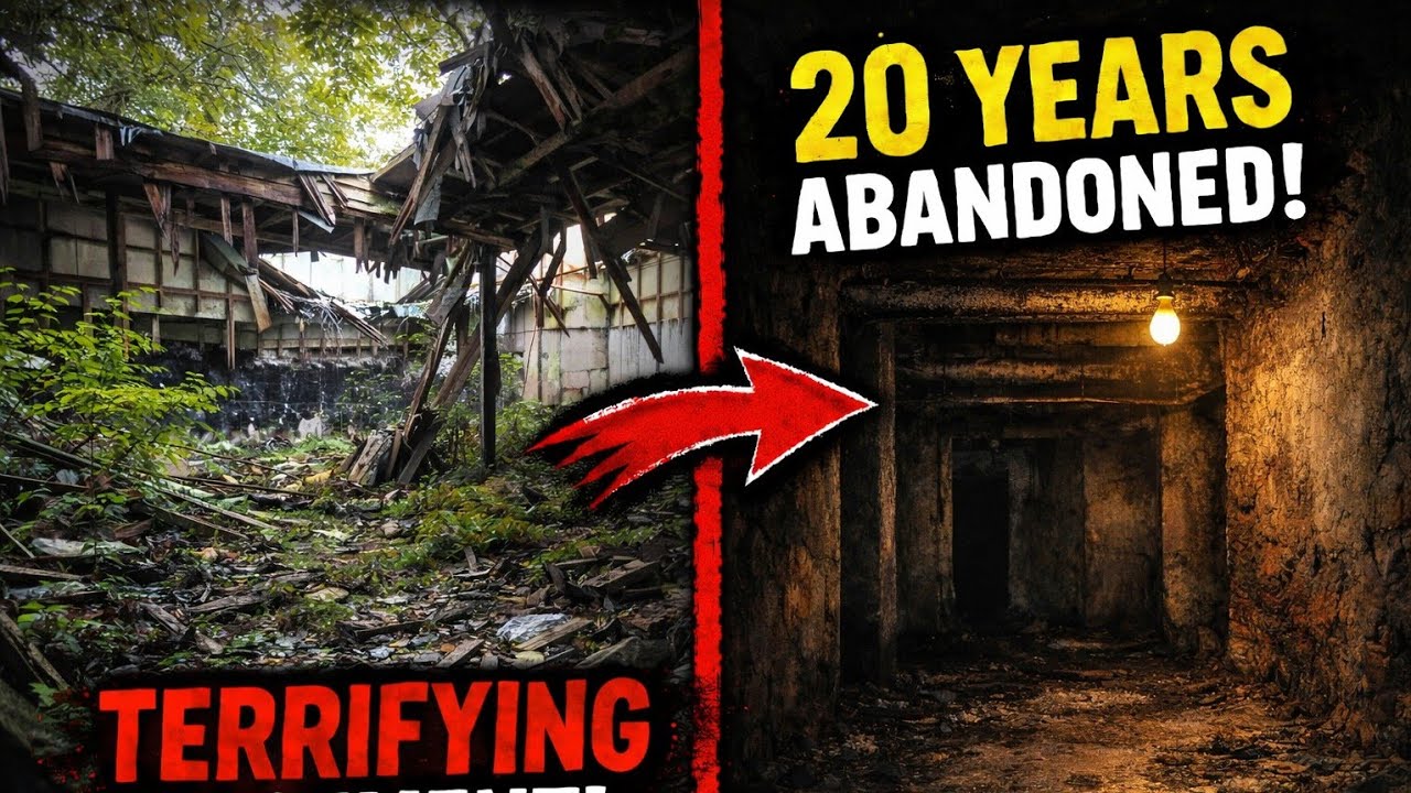 Exploring an Abandoned Dairy Factory - Basement Straight Out of a NIGHTMARE...