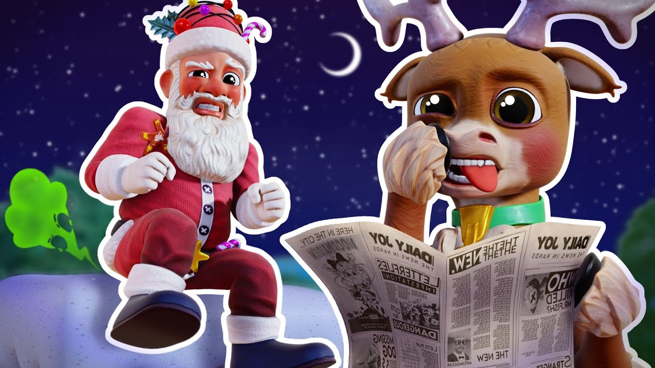 Santa Goes Potty and MORE Christmas Songs For Kids | Nookaboos