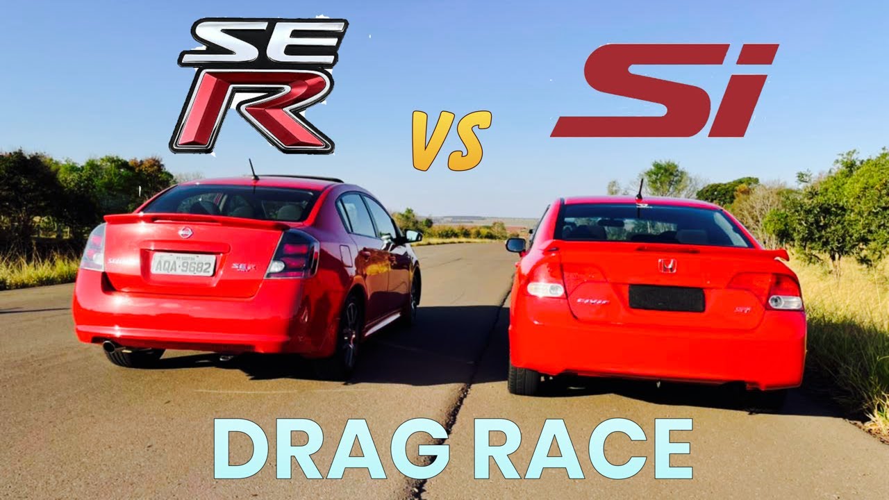 QUAL ANDA MAIS? CIVIC SI 2.0 VS SENTRA SE R 2.5