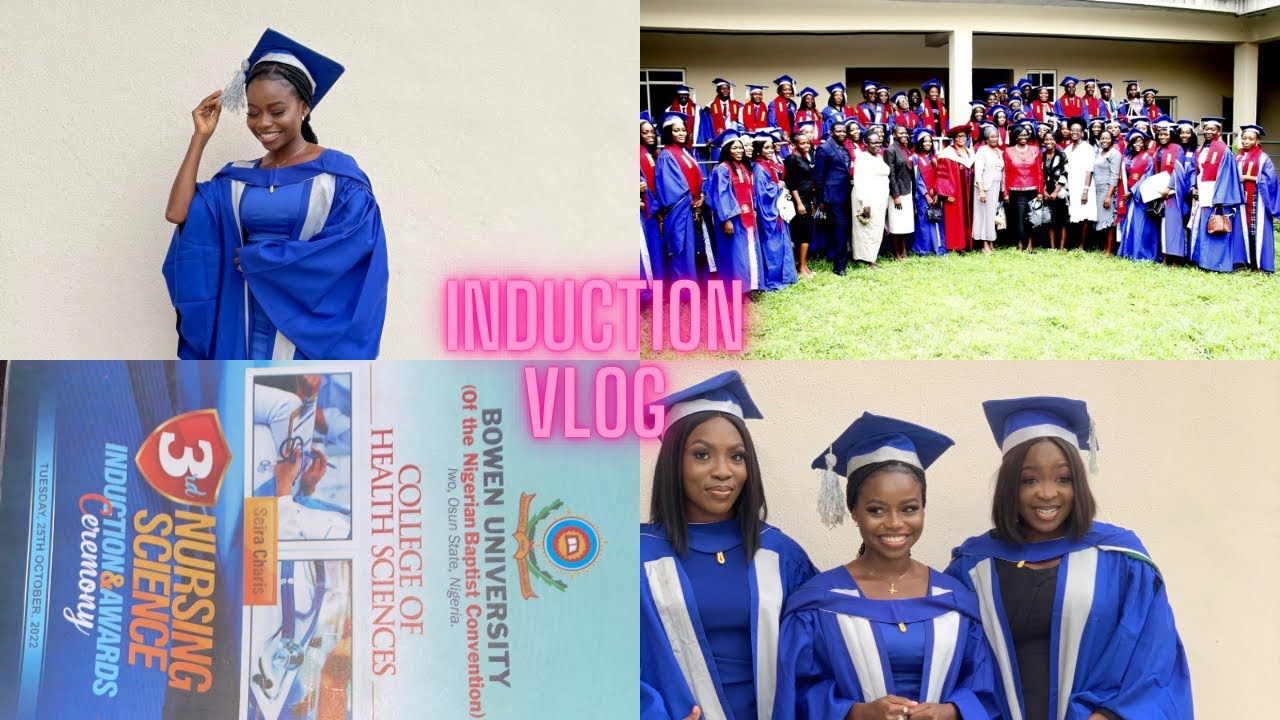 NURSING INDUCTION VLOG💃🏽💃🏽