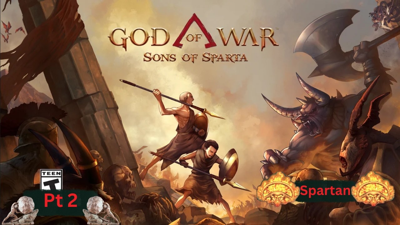 Laconophile Plays God of War Sons Of Sparta Pt 2 - Spartan Difficulty