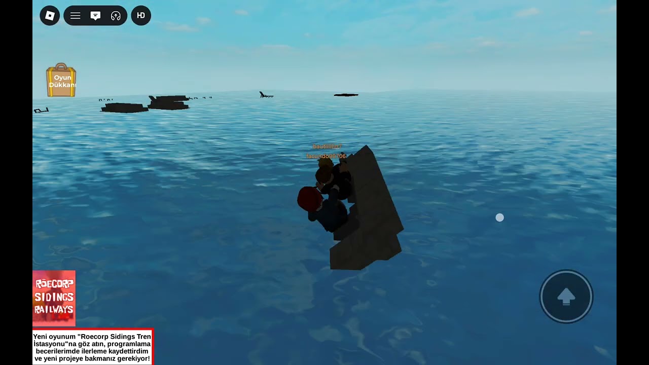 Roblox titanic  ikiye bölündü