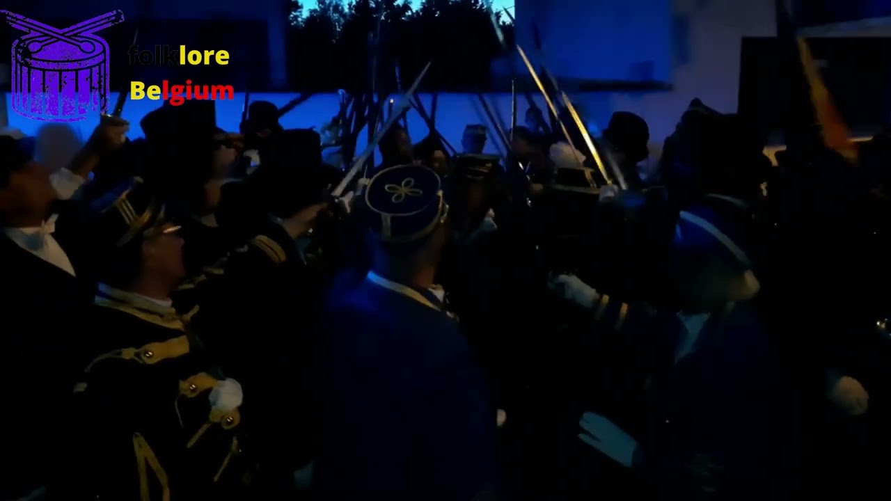 madeleine jumet 2022 - bonus - vieux bleus, lanciers de heigne, amis de la madeleine - folklore belg