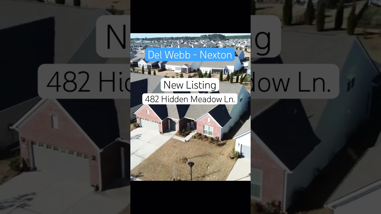 🏡 55+ Dream Home in Del Webb Nexton! Must-See! 🔥