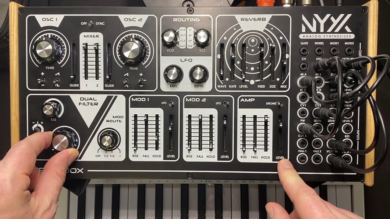 Dreadbox Nyx V2 Demo With Patches [No Talking]