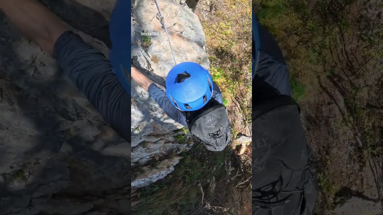 Completing Via Ferrata Nasego nera Brescia