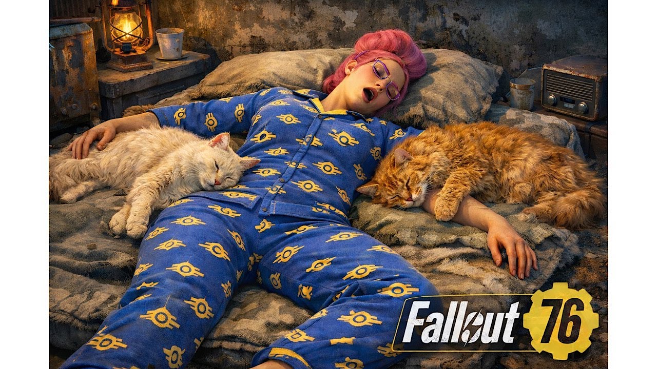 【🔴LIVE PS4🇯🇵】Fallout76…おはようございます。きょうは1万歩歩くマン( ･𖥦･ )…垂れ流し配信