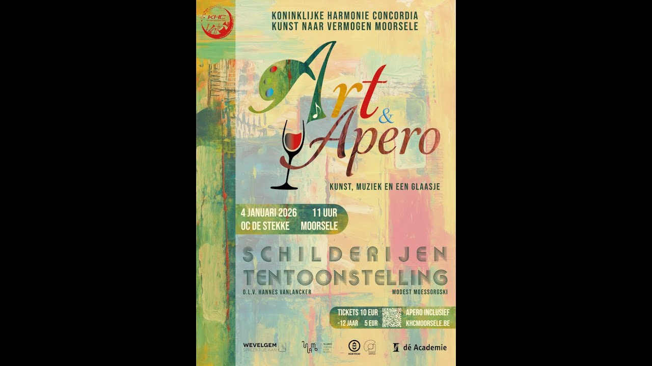 KHCM Nieuwjaarsconcert 2026   Art and Apero   Schilderijententoonstelling Muziek versie