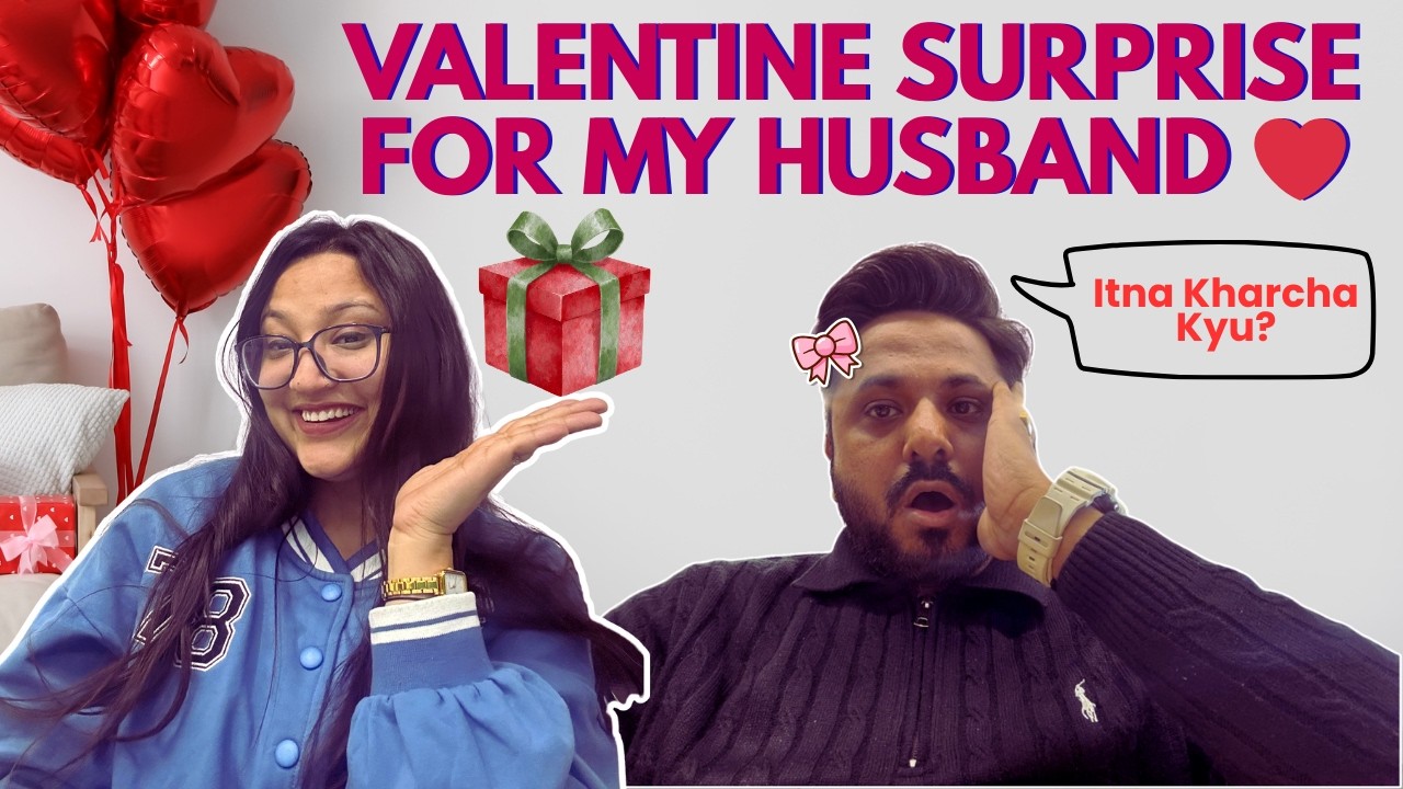 Valentine Surprise for My Husband ❤️ Best Valentines gift idea for him💌