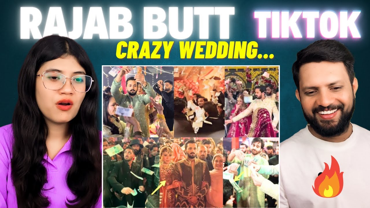 Indian Couple React to Rajab Butt Crazy Wedding Tiktoks!! 🤑|