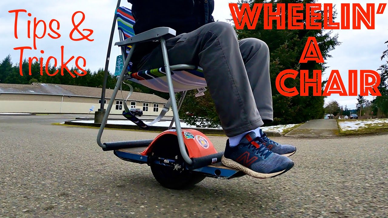 Putting a chair on a Onewheel: Some tips and tricks