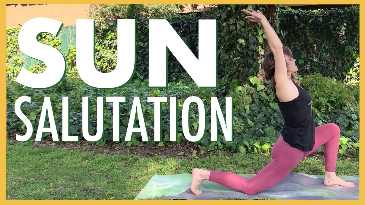 20-minute Morning Sun Salutations Yoga Flow | Do Sun Salutation the Right Way with Jen Hilman