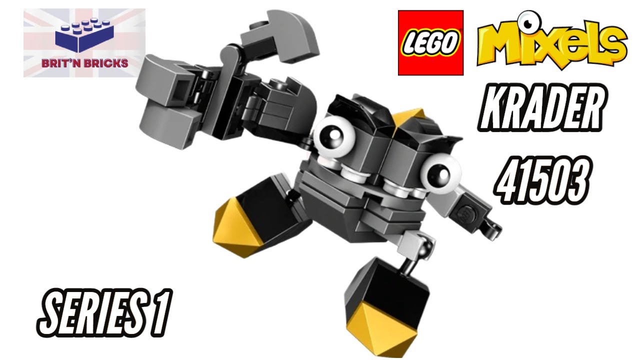 How to Build Lego Mixels KRADER build set #41503