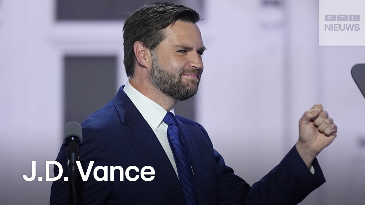Dit is de running mate van Trump: J.D. Vance