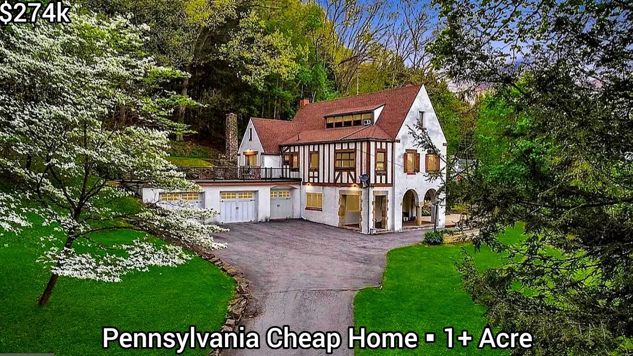 Pennsylvania Cheap Houses For Sale |$274k | 1.1 Acres | Cheap Old Houses | Old House Life