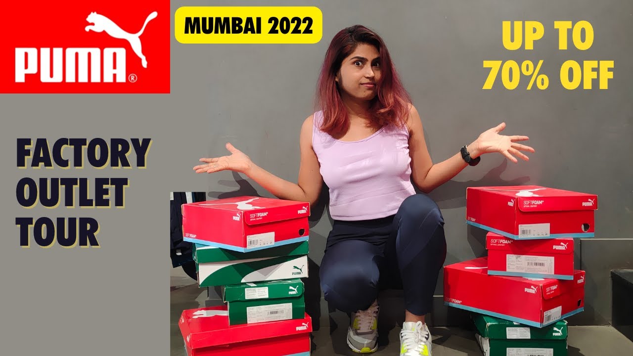 PUMA Factory Outlet Tour Mumbai 2022 &bull; Upto 70% Off &bull; Trendy Sneakers at Heavy Discount &bull; Must Watch