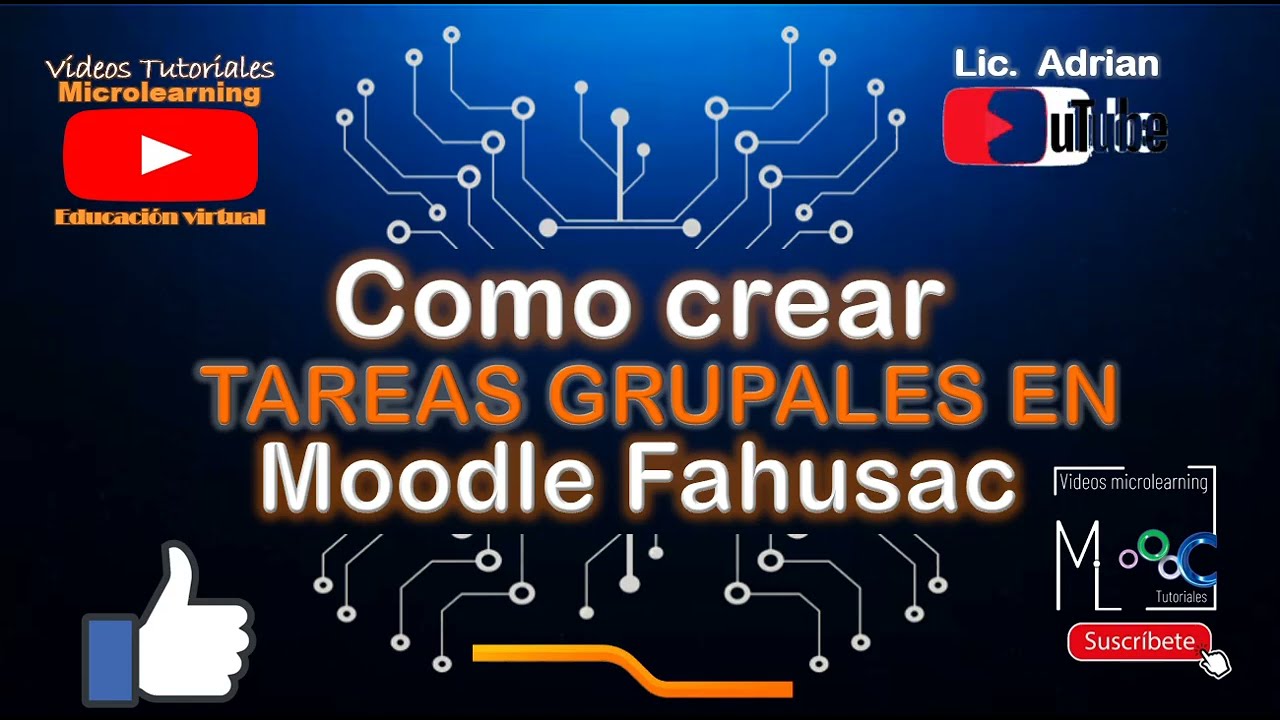 Cómo configurar una tarea grupal en Moodle  2024
