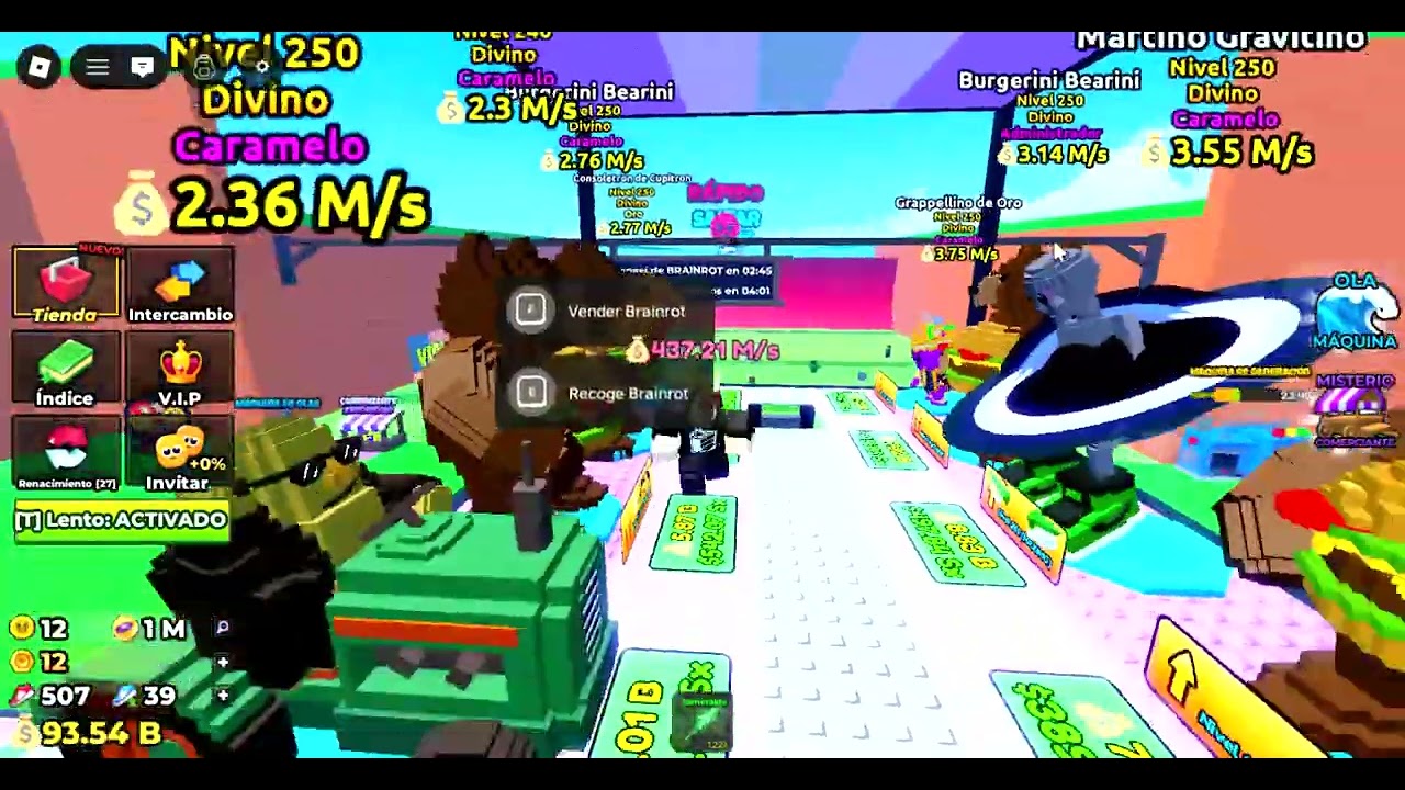 ADMIN ABUSE DE ESCAPA DEL TSUNAMI POR BRAINROTS