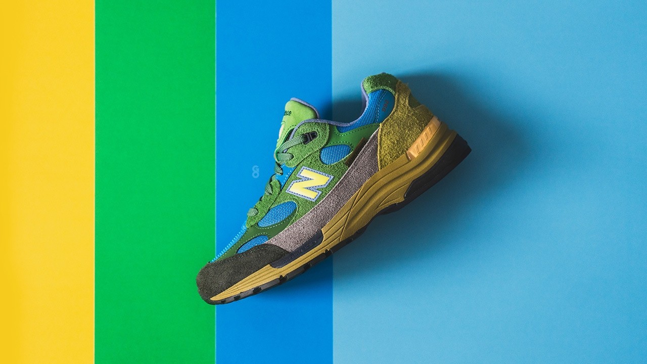 Обзор и фото на ногах кроссовок Salehe Bembury x New Balance 992 