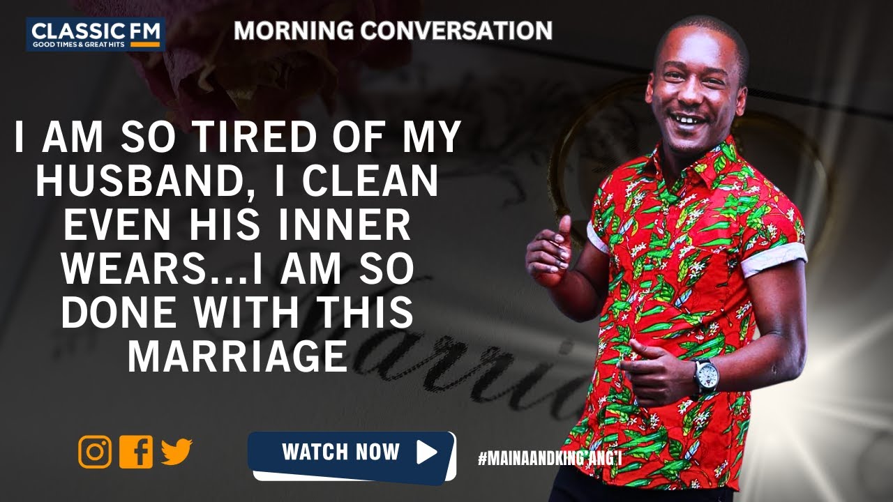 I AM SO TIRED OF MY HUSBAND, I CLEAN EVEN HIS INNER WEARS...I AM SO DONE WITH THIS MARRIAGE