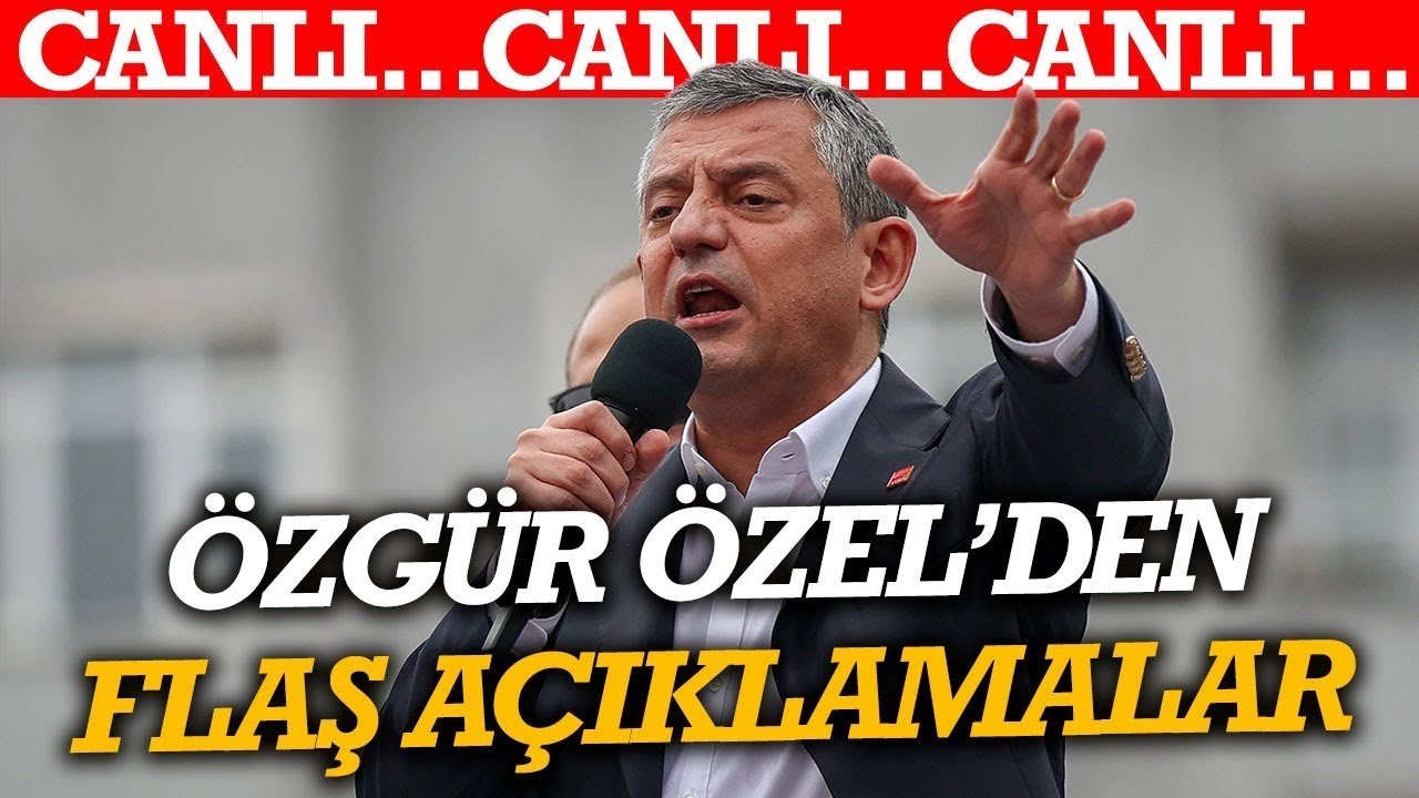 #CANLI  KİPTAŞ Kartal Kaper Sitesi Teslim Töreni:  Özgür Özel konuşuyor...