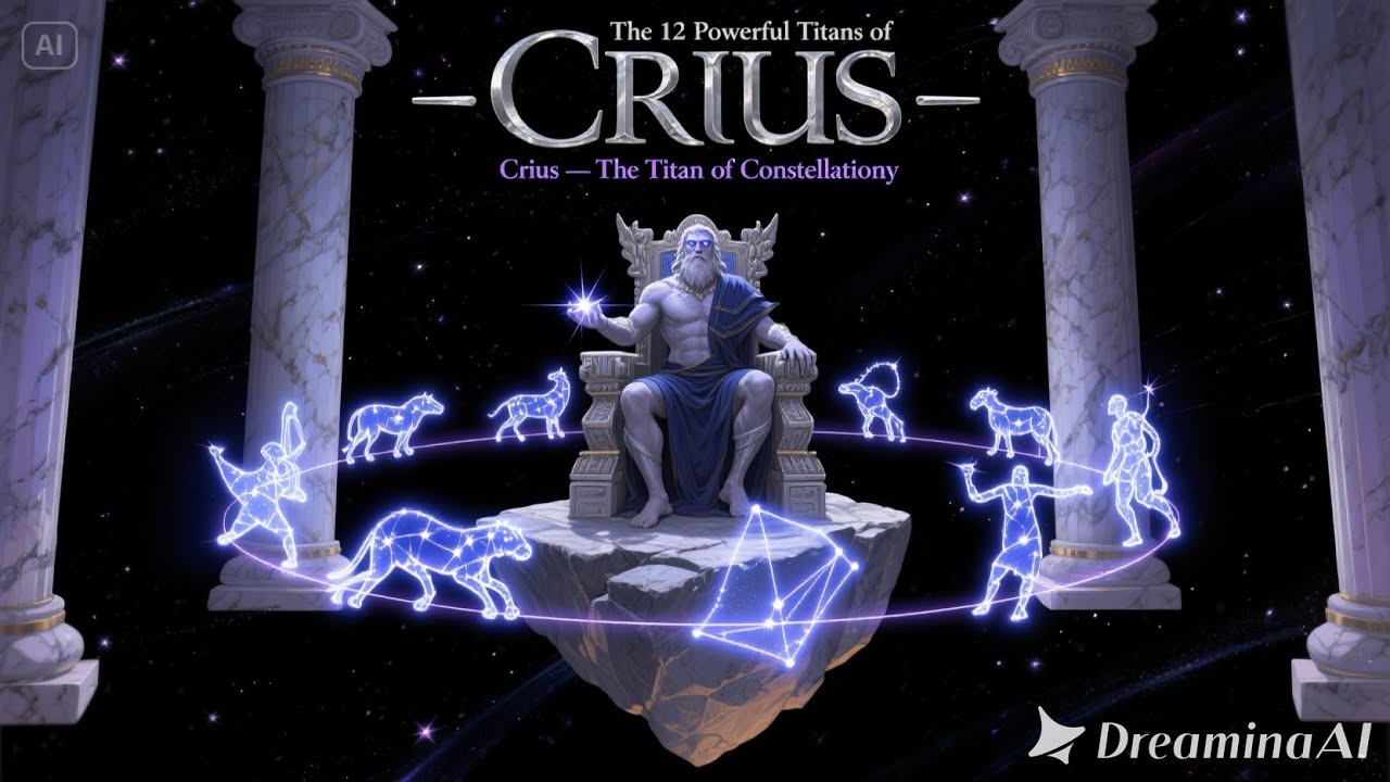 The 12 Powerful Titans of Greek Mythology: Crius &ndash; The Titan of Constellations | Story for Sleep