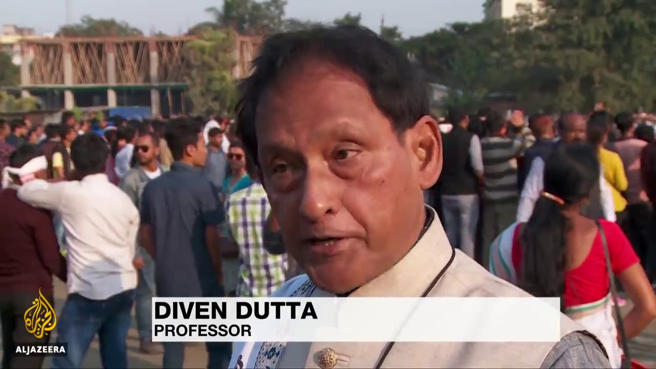 Anti Muslim' law Rioting in India's Assam