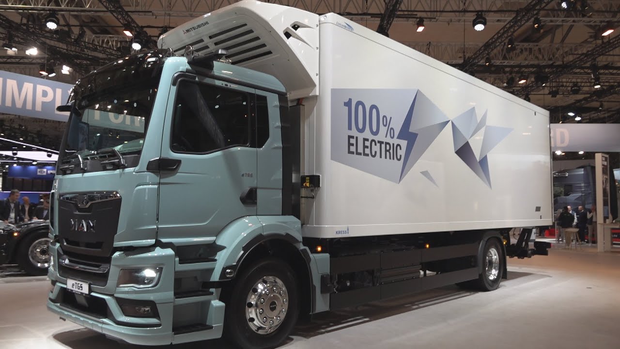 MAN eTGS 20.333 4x2 LL CH EB Mitsubishi Kress Refrigerated Lorry Truck (2025) Exterior and Interior