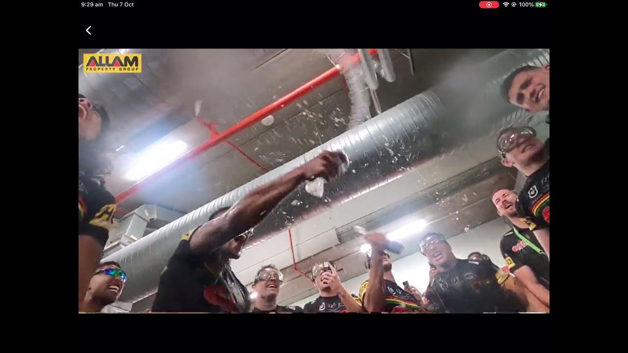 Panthers Victory song after Grand Final