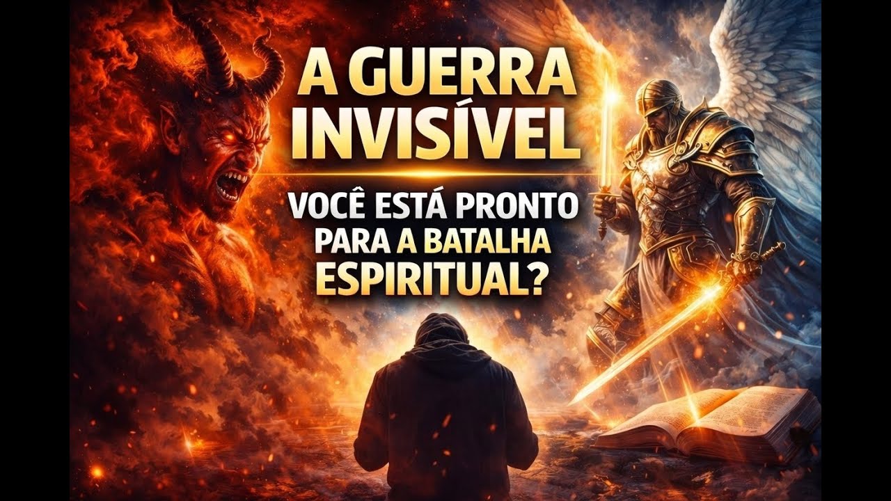 Audio Devocional - A guerra invisível, você está pronto para batalha espiritual?