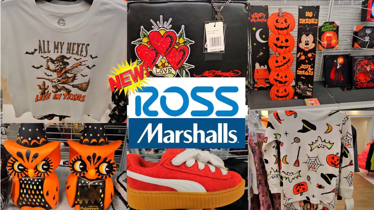 MARSHALLS + ROSS HALLOWEEN HUNT AND STORE WALKTHROUGH 🎃