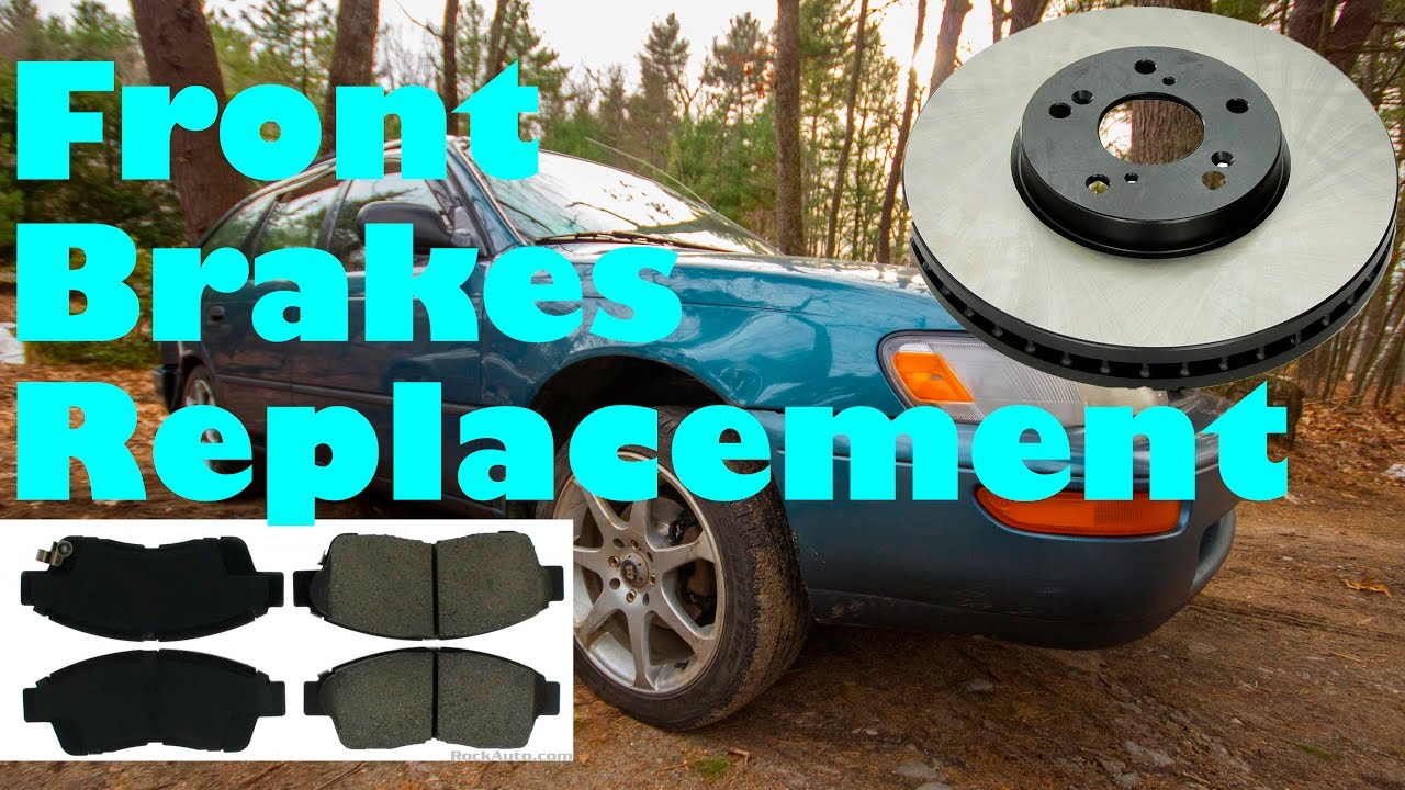 Front Brakes Replacement on a '93-'02 Toyota Corolla