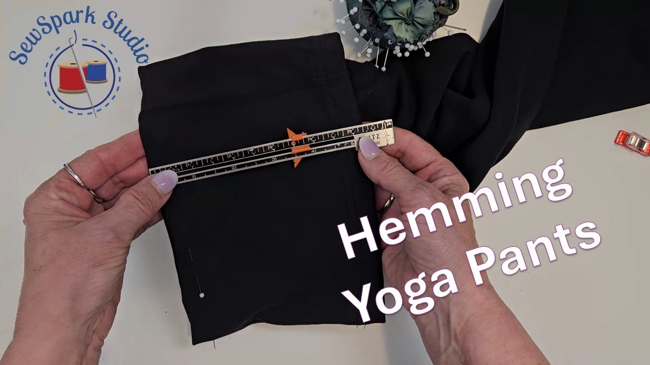 Как подшить штаны для йоги — улучшенная аудиоверсия!