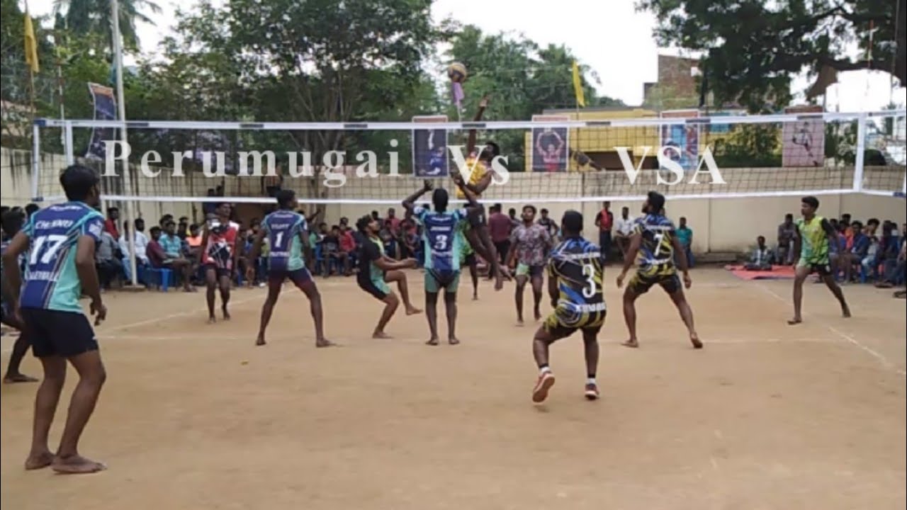 🔥Perumugai vs 🔥Vellore Sports Academy | 2nd Round | Vellore | Gandhinagar Volleyball Tournament |