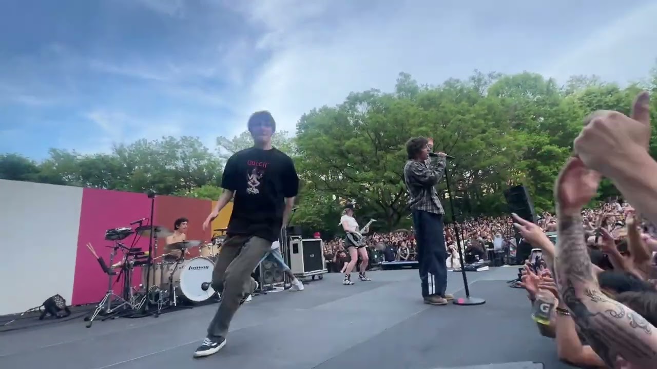 Turnstile - Never Enough (Live Debut) (@ Wyman Park Dell, Baltimore - May 10, 2025)