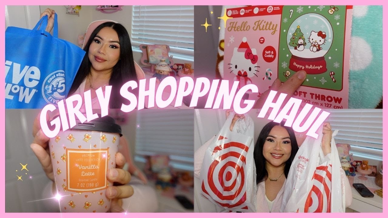 🎀Покупки для девочек | Находки из Target и Five Below! 🎀