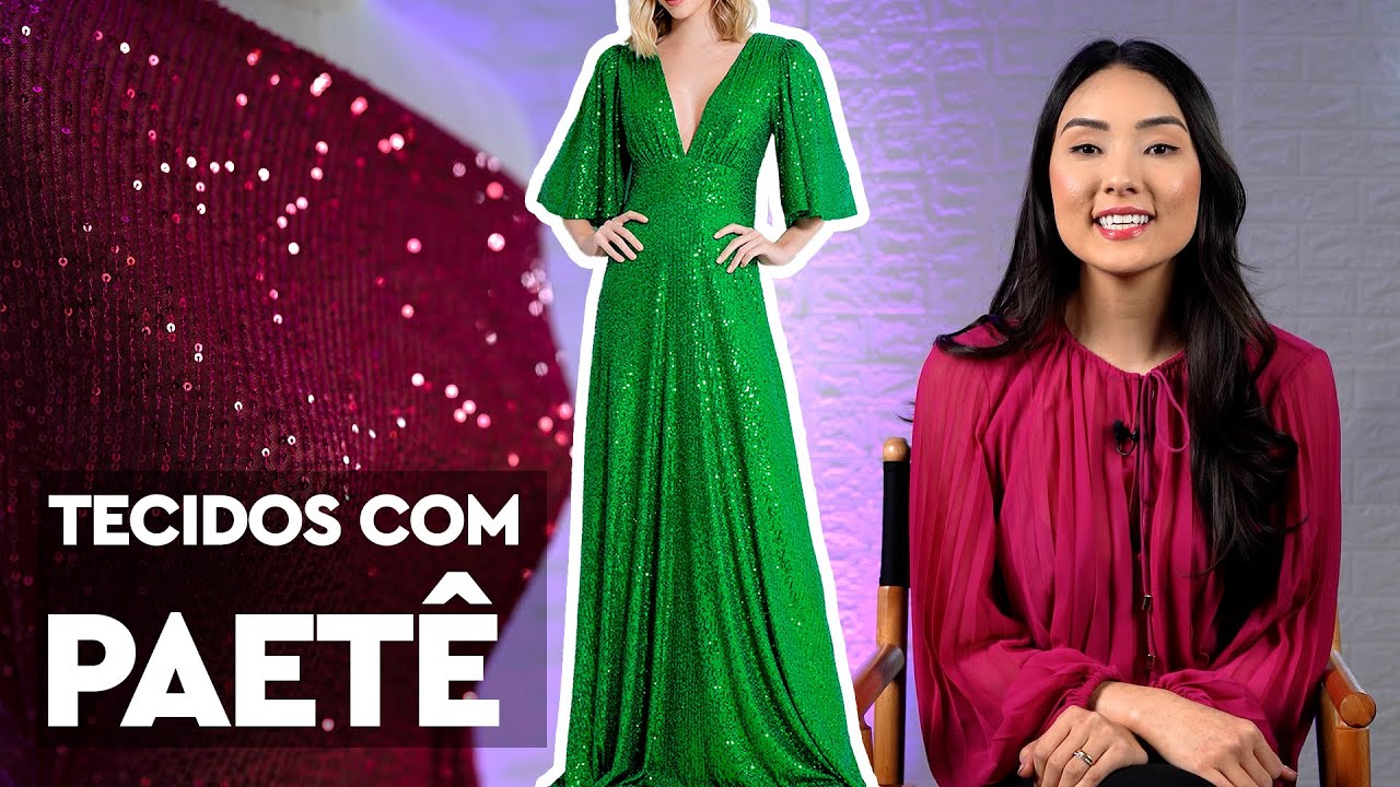 Conheça os Tecidos Paetês com Camila Nishida e Maximus Tecidos