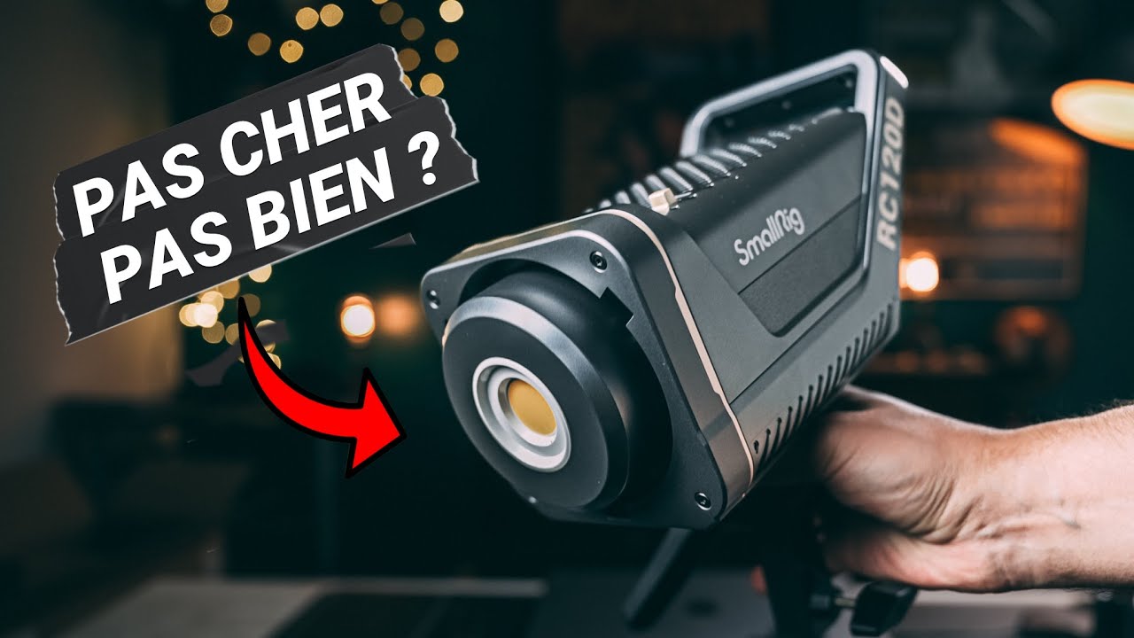 ENFIN un BON éclairage LED pas cher pour tes VIDÉOS ?? (SmallRig RC120)