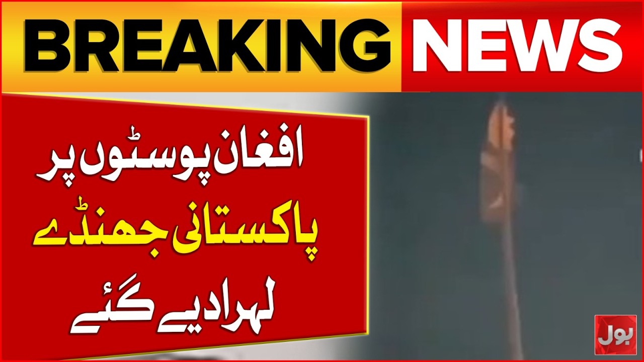 Footage Shows Pakistani Flags Raised Over Afghan Posts After Operation Ghazab lil Haq | Bol News